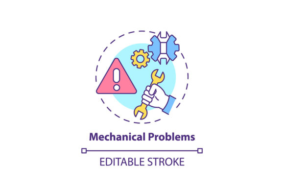 Mechanical Problems Concept Icon