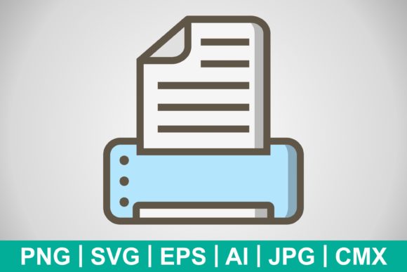 Vector Print Icon Review